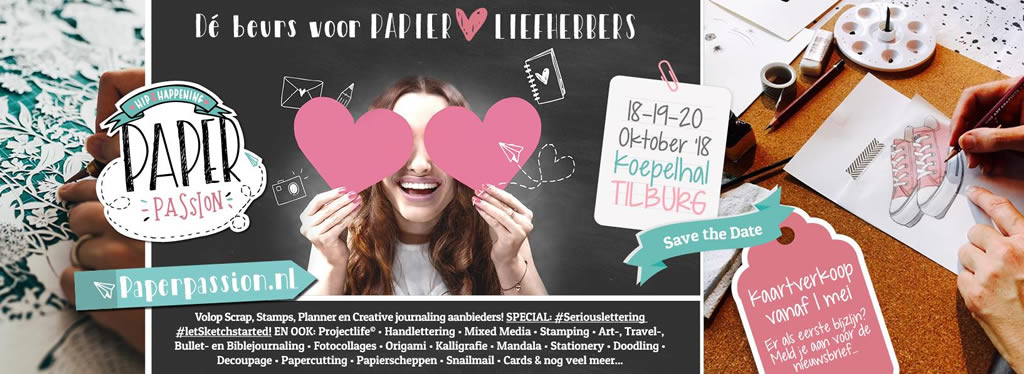 PaperPassion beurs: 18-20 oktober 2018