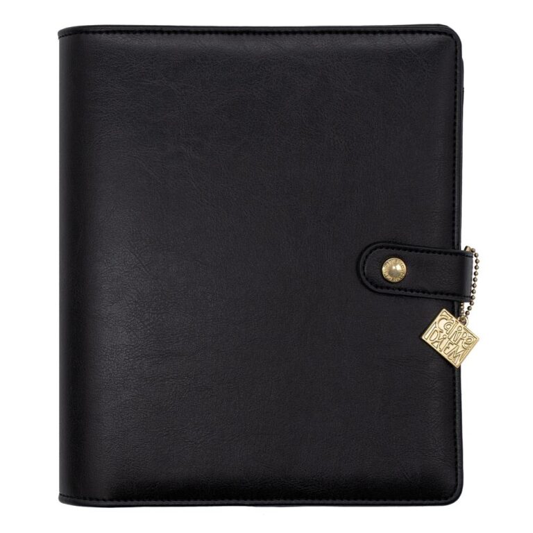 bind 104 - liniaal 20 cm, centimetermaat om in te heffen, in A5-systeemplanner, transparant