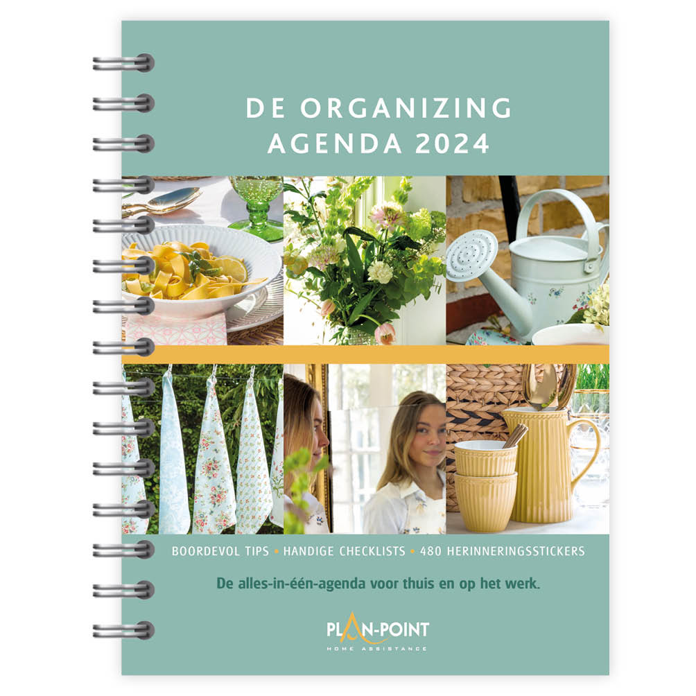 De Organizing Agenda 2024 voor thuis en op je werk - Plan-Point