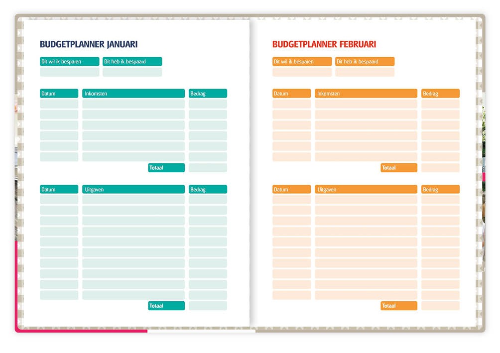 XL Organizing Agenda 2026 budgetplanner