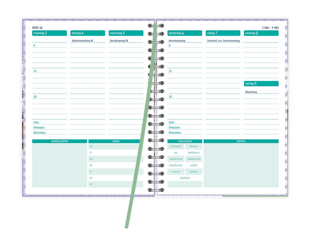 De Organizing Agenda 2027 kalender
