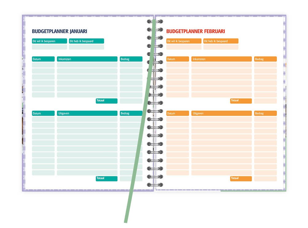 De Organizing Agenda 2027 budgetplanner