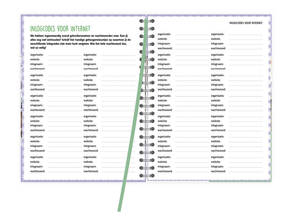 De Organizing Agenda 2027 inlogcodes